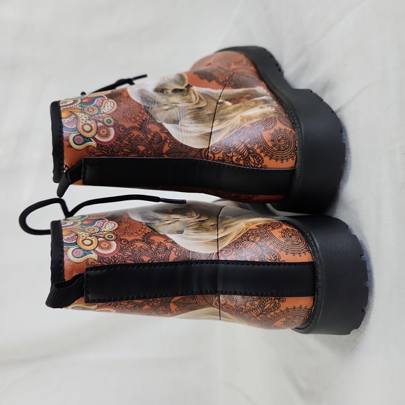 Cute Elephant Design Women Ankle Boots - Picture 3 of 7